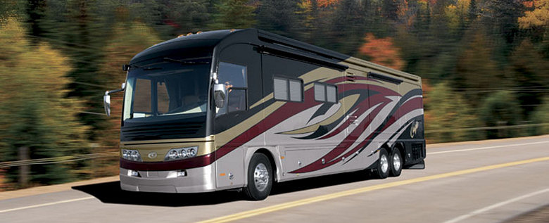RV on the road